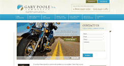 Desktop Screenshot of garypoole.com