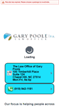 Mobile Screenshot of garypoole.com
